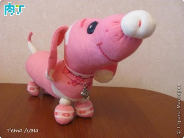 袜子手工制作小狗,袜子手工制作玩偶小猪