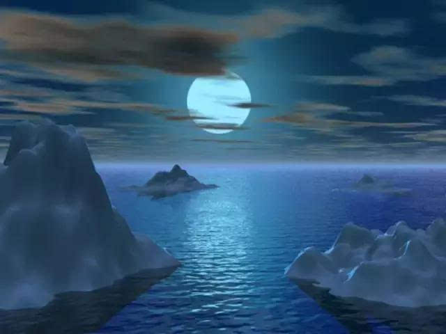 关于中秋月亮的优美诗文,中秋节夜晚的月亮真的好美