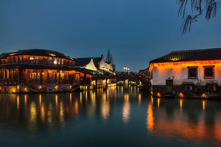 杭州江南水乡乌镇,成都江南水乡乌镇