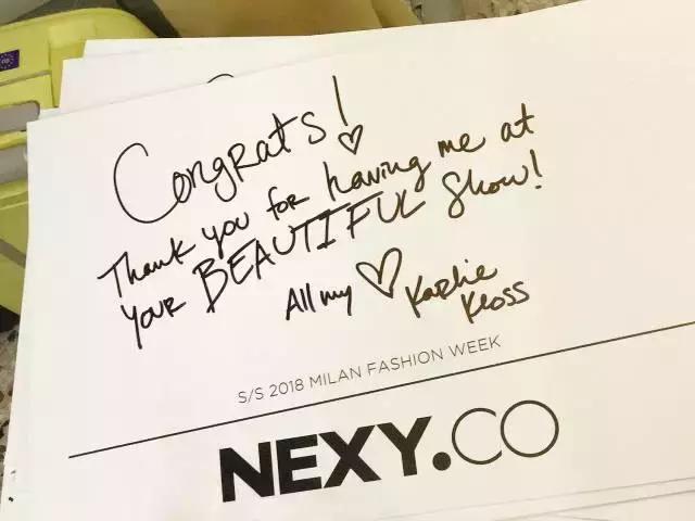 NEXY.CO2018S/S米兰时装周忆未来