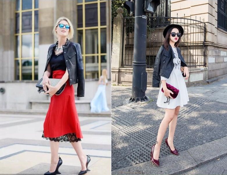 皮衣内穿什么搭配比较好看,皮衣穿什么内搭比较好看