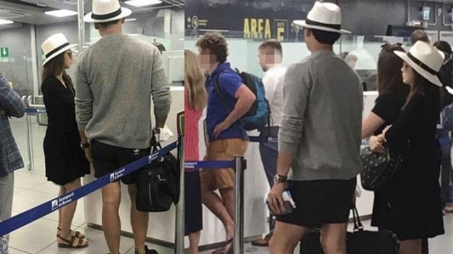 金泰希rain约会,rain金泰熙情侣装