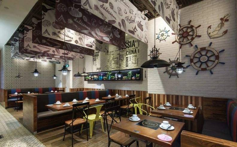 开一个小餐饮店怎么装修简单省钱,餐饮店装修必须满足这三个条件