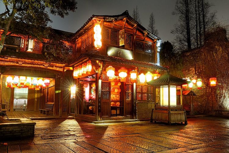 杭州江南水乡乌镇,成都江南水乡乌镇