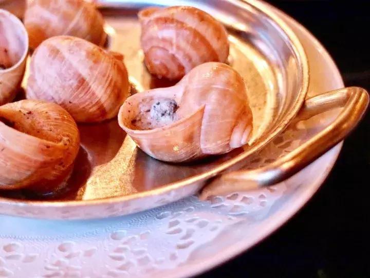 法国餐厅法式焗蜗牛,巴黎好吃的蜗牛餐厅