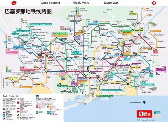 全球各大城市地铁高清图,各种各样的地铁线路图