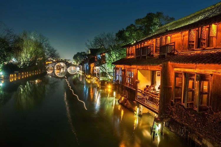 杭州江南水乡乌镇,成都江南水乡乌镇