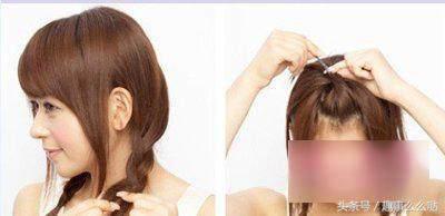 出门发型简单好看披肩编发,十分钟出门编发丸子头