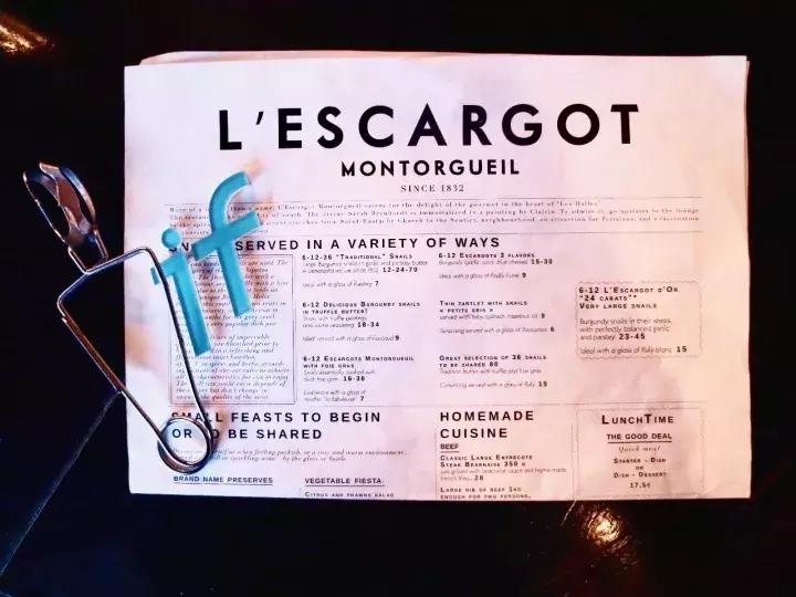 法国餐厅法式焗蜗牛,巴黎好吃的蜗牛餐厅