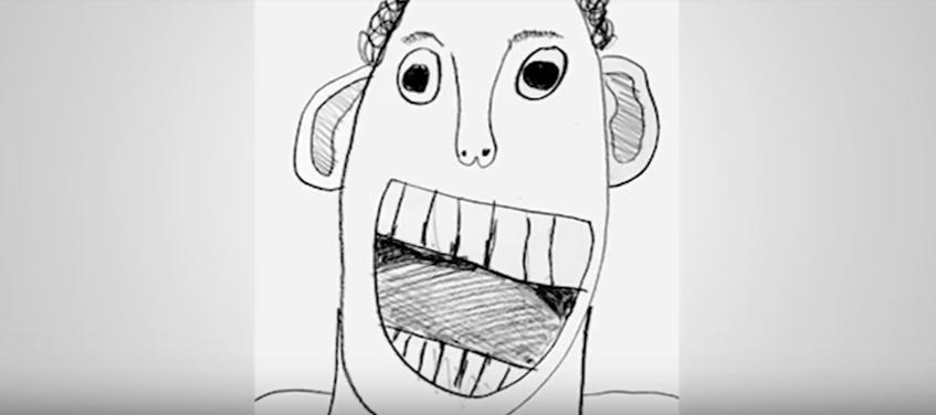 拿笔在纸上乱画是什么心理,小学生在课本上画的涂鸦