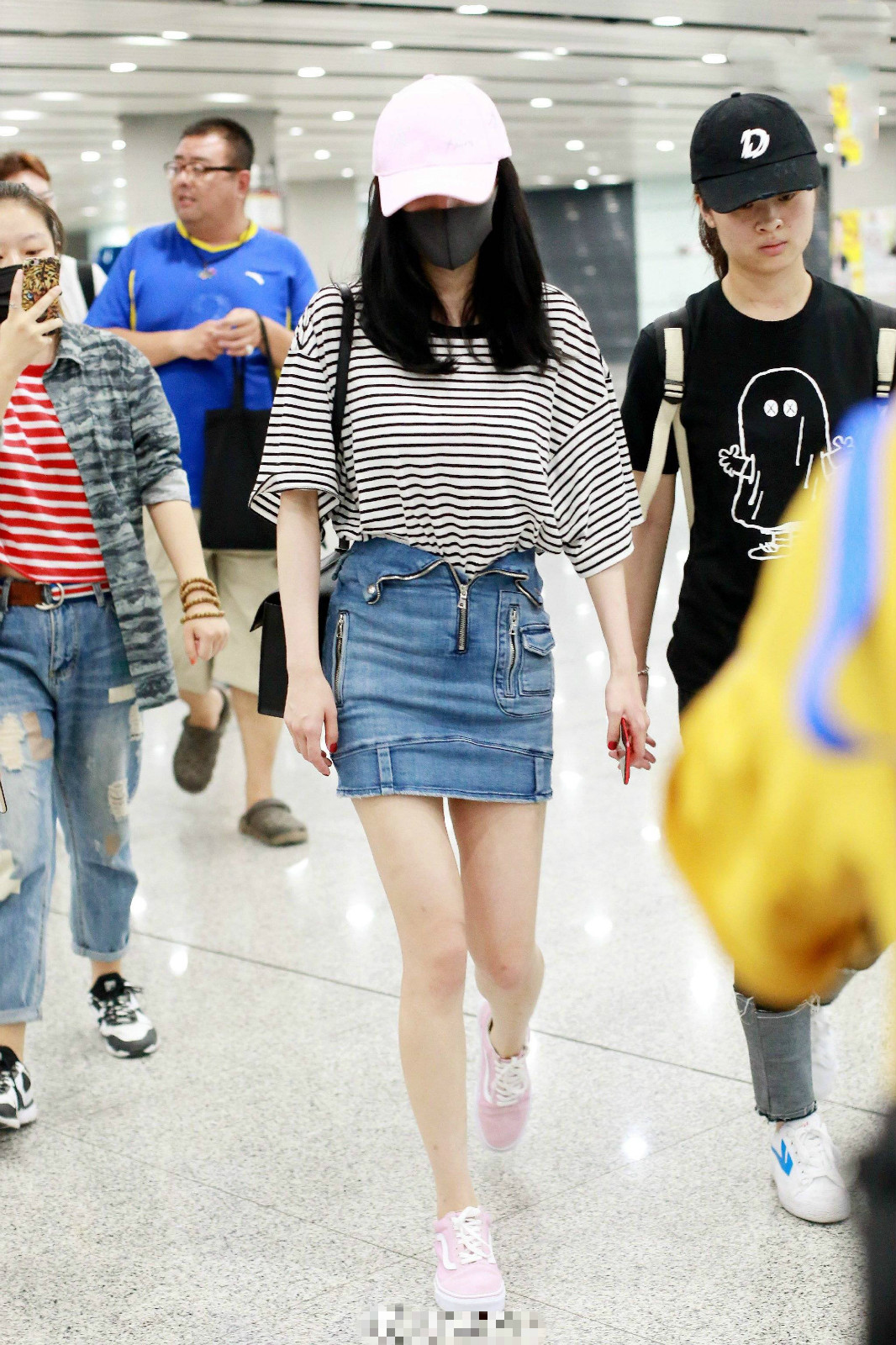 街拍美女杨幂,街拍杨幂范冰冰