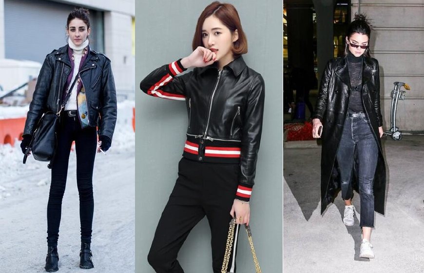 皮衣内穿什么搭配比较好看,皮衣穿什么内搭比较好看