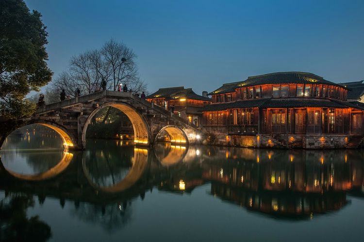 杭州江南水乡乌镇,成都江南水乡乌镇