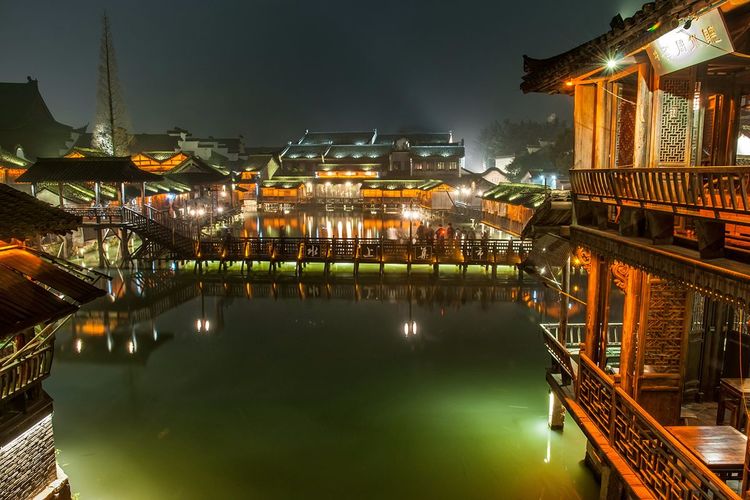 杭州江南水乡乌镇,成都江南水乡乌镇