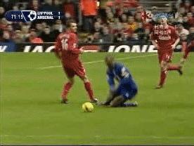 足球史上十大假摔,布教授成名名场面