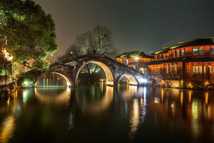 杭州江南水乡乌镇,成都江南水乡乌镇