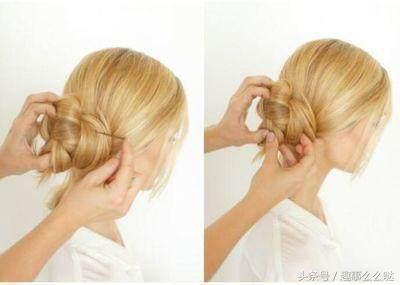 出门发型简单好看披肩编发,十分钟出门编发丸子头