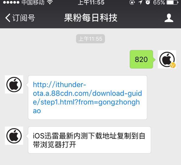 迅雷安装苹果ios10.3.3,ios13.3.1迅雷闪退怎么破