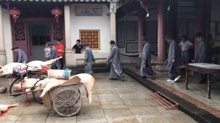 广东吴川吴氏祭祖视频,吴川上郭吴氏祖墓