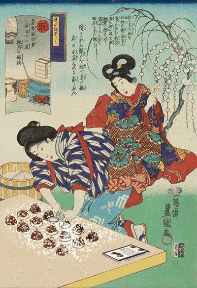 走在江户的商店街上，请一定不要错过日本活体广告牌“看板娘”