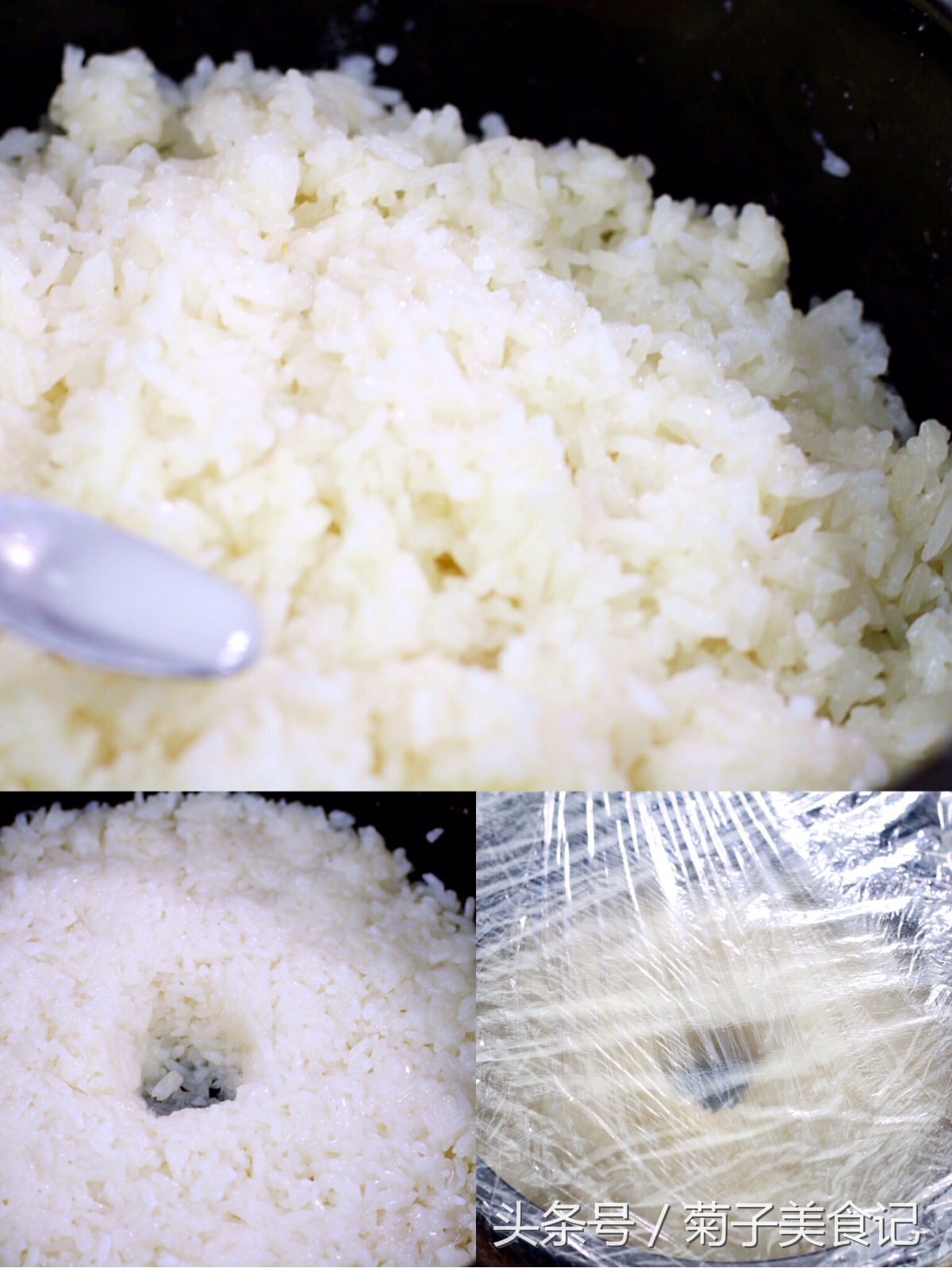 冰粉酒酿醪糟用糯米还是大米,甜米酒醪糟做法