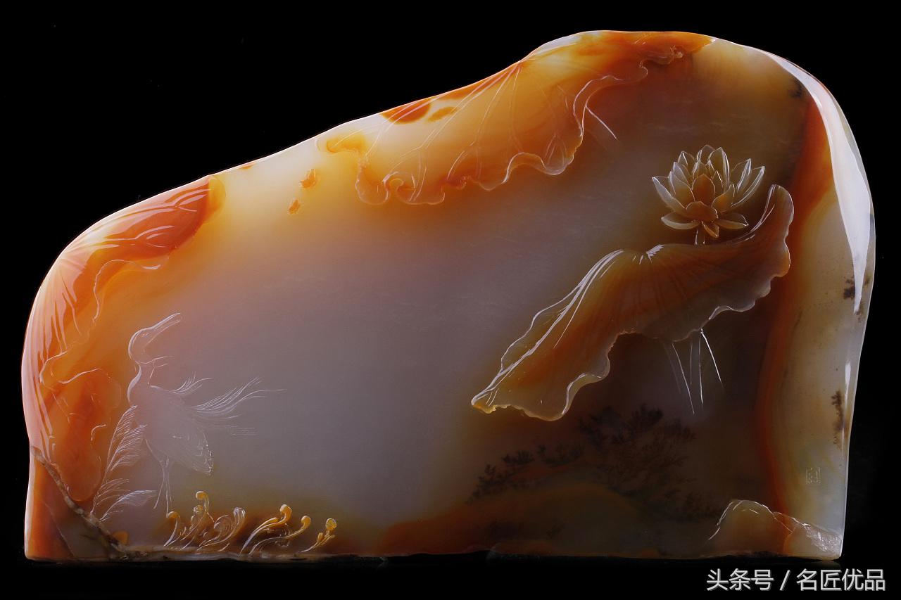 玉雕发丝雕刻过程图片欣赏,玉雕大师郑德雄黄龙玉最新作品