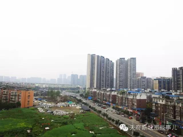 天府新区华阳航拍,成都华阳中学航拍