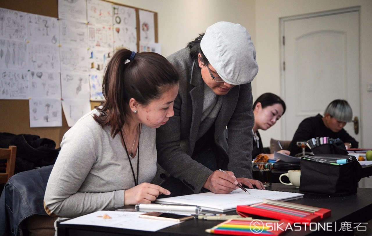 手绘挑大梁,此事要躬行——1603花艺手绘班毕业有感