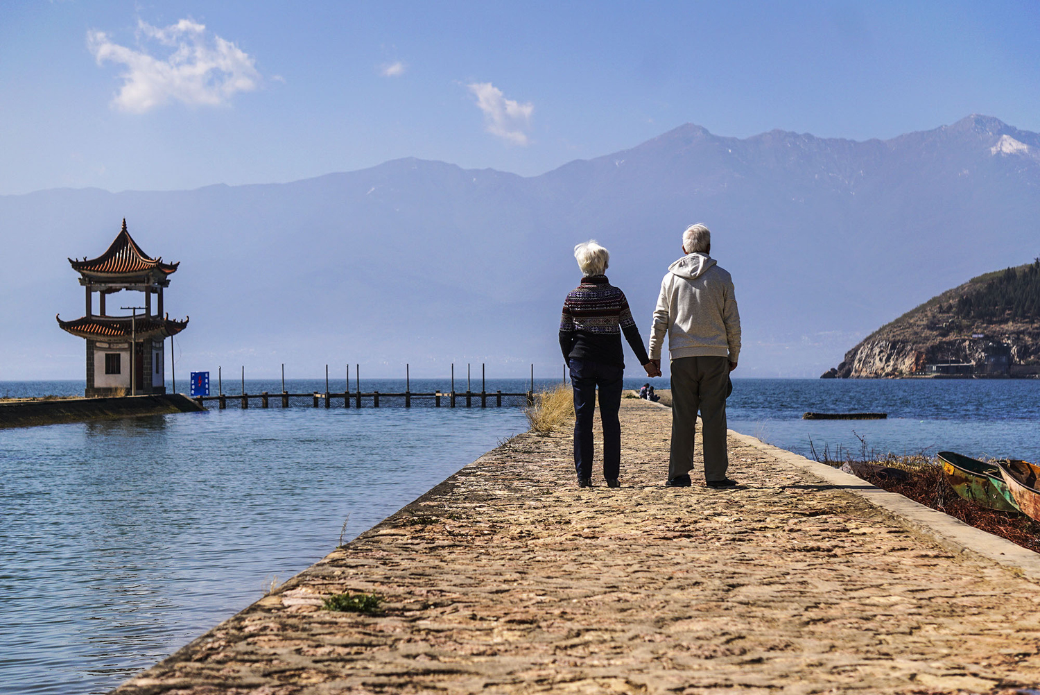 爸，我在兄弟连很好。