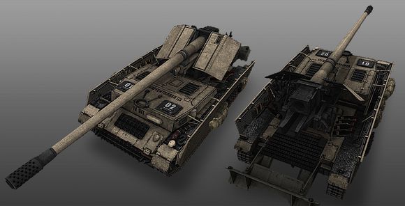 坦克世界---Ⅸ级反坦克炮排名：一枝独秀！