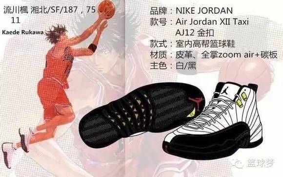 灌篮高手联名球鞋11号,灌篮高手藤真健司的球鞋