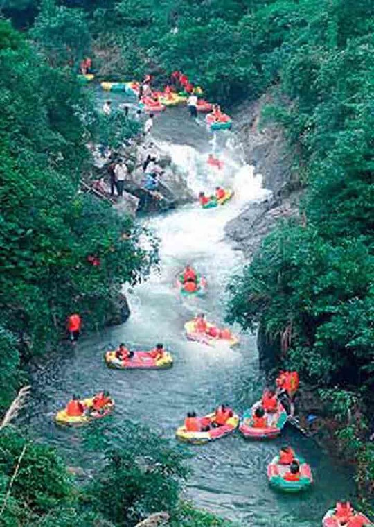 惠州雷公峡漂流,惠州漂流排行榜第一