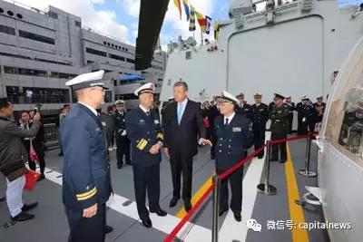 中国海军舰艇访问英国泰晤士河,中国海军震撼全世界