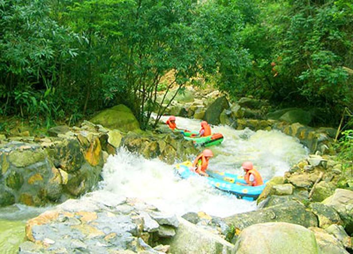 惠州雷公峡漂流,惠州漂流排行榜第一