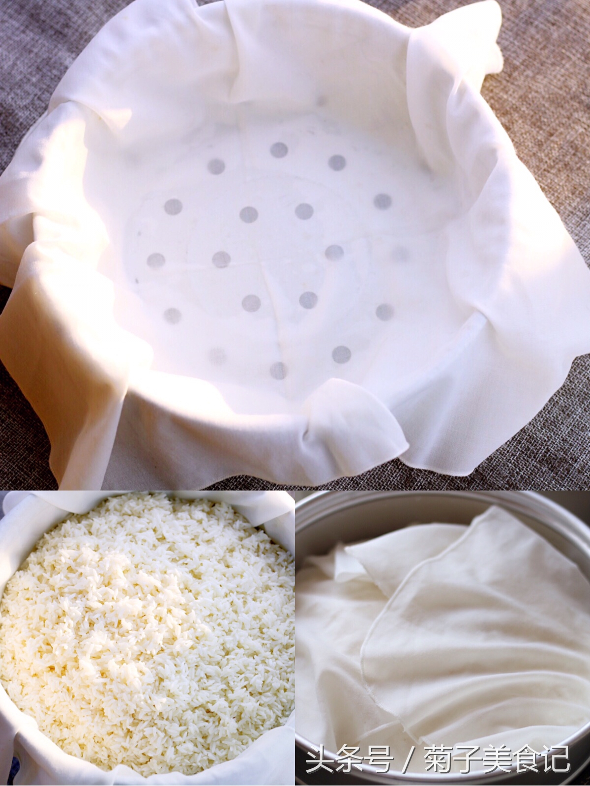 冰粉酒酿醪糟用糯米还是大米,甜米酒醪糟做法