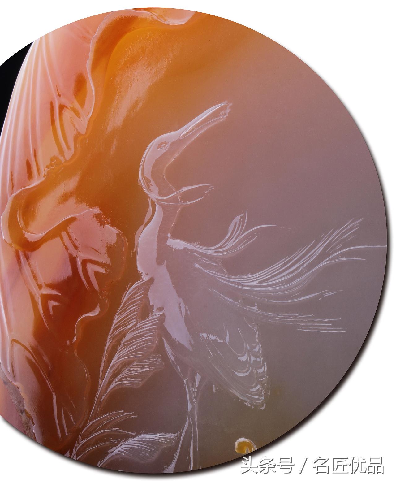 玉雕发丝雕刻过程图片欣赏,玉雕大师郑德雄黄龙玉最新作品