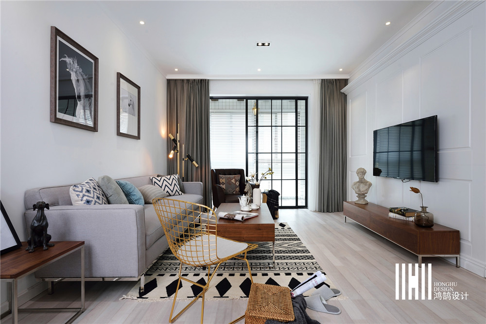 大家好，给大家介绍一下，这是我的新房子鸿鹄设计鹿晗