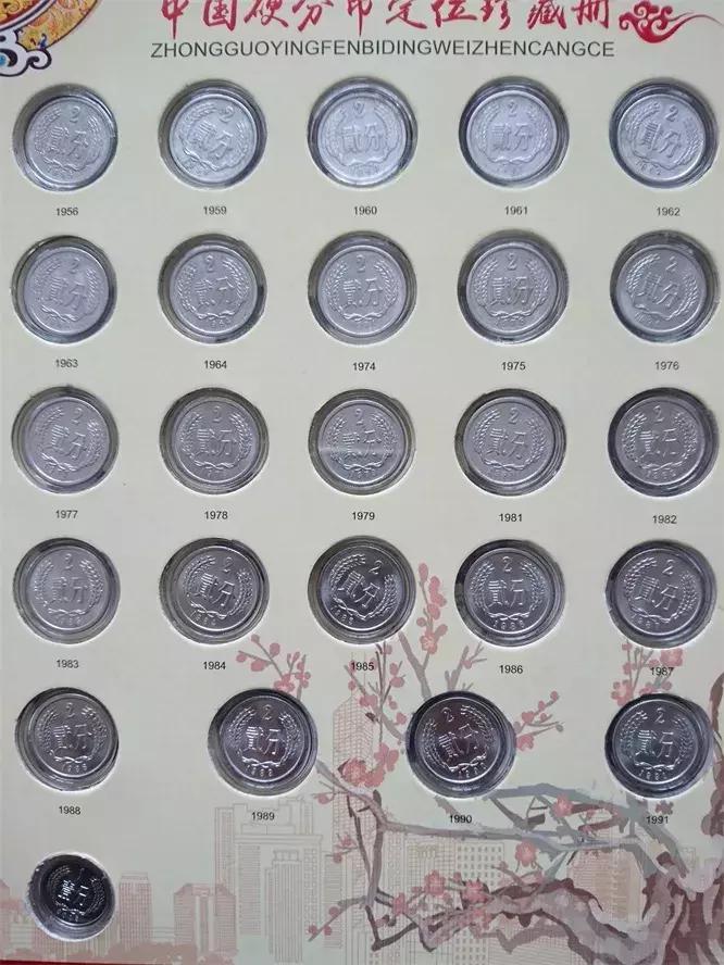 人民币硬分币收藏最新价格,硬分币的收藏价格表