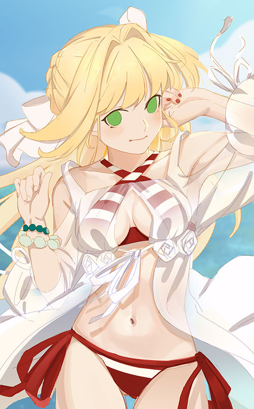 尼禄手绘fate,fate尼禄横向高清图片