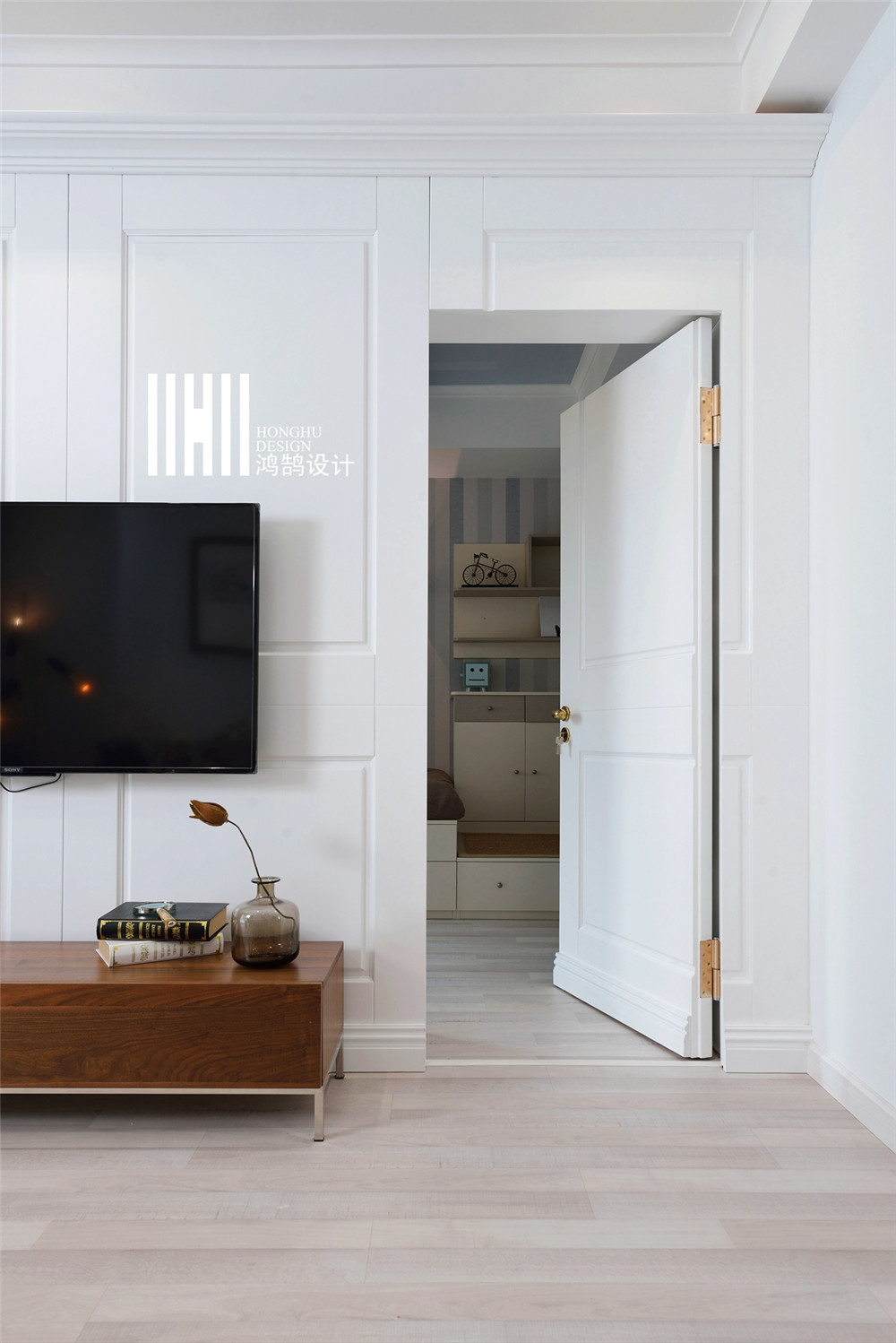 大家好，给大家介绍一下，这是我的新房子鸿鹄设计鹿晗