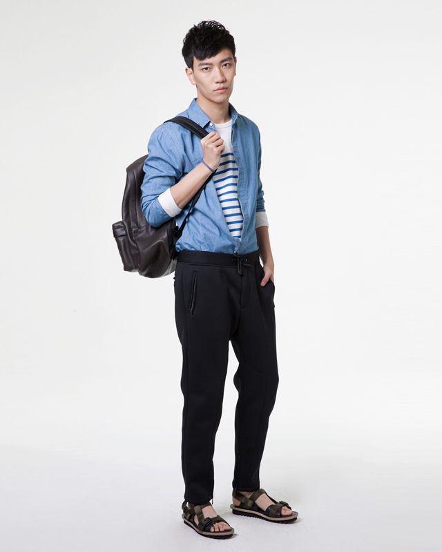 牛仔衬衫怎么搭配才能时髦又有型,牛仔衬衫整个穿搭都变得更高级了