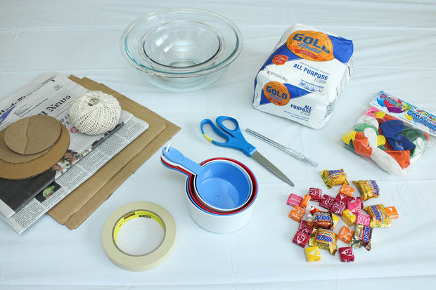 猫头鹰钟表手工制作,猫头鹰树叶手工贴画