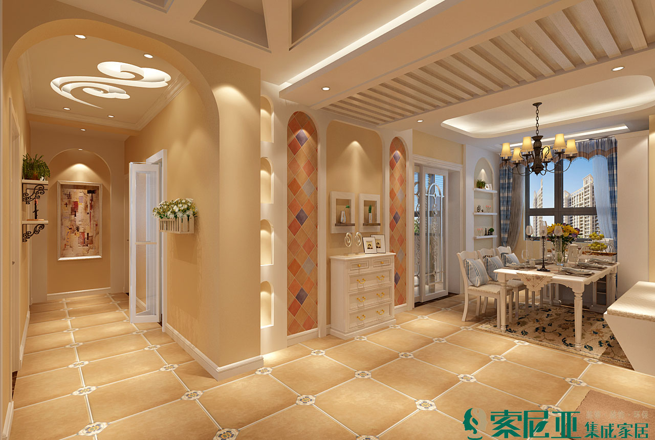 地中海风格，25-35左右的人会喜欢的，长春索尼亚装饰伟峰东樾