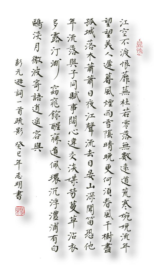 彭元逊宋词赏析《疏影·寻梅不见》注释｜翻译｜赏析｜讲解