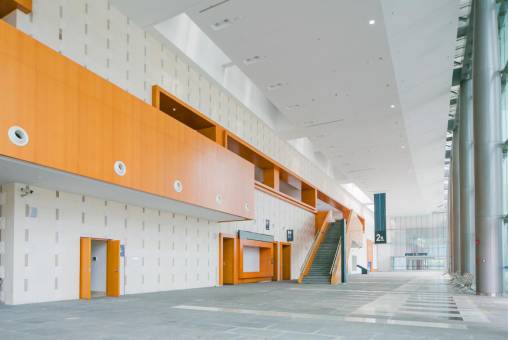 建设中的南京国际博览中心,南京市建邺区国际博览会议中心