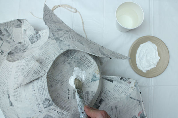 猫头鹰钟表手工制作,猫头鹰树叶手工贴画