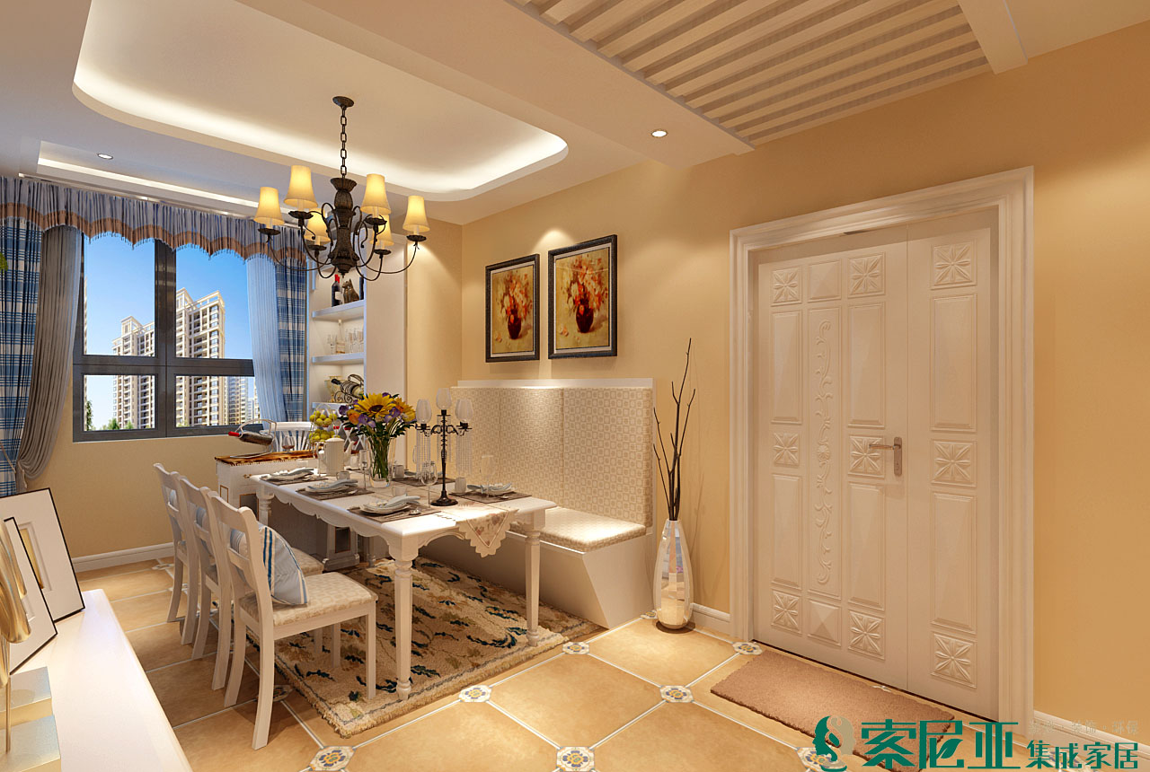 地中海风格，25-35左右的人会喜欢的，长春索尼亚装饰伟峰东樾