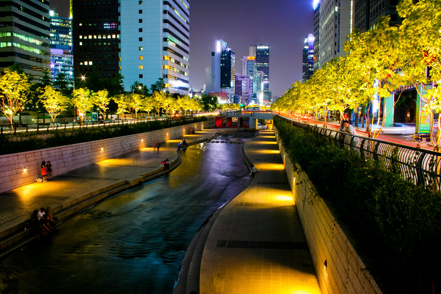 首尔清溪川的前世今生，一条治理了600年的小溪流
