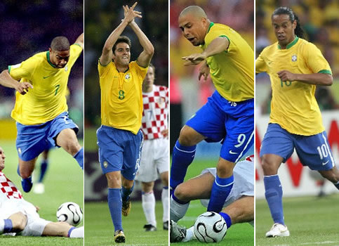 横扫巴西队,日耳曼战车横扫桑巴军团7比1