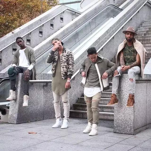 5张照片时尚潮流穿搭,50岁潮人穿搭